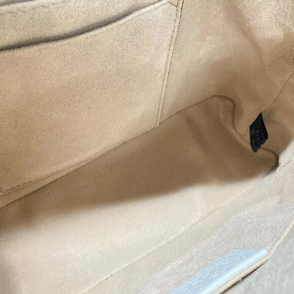 Auth GUCCI Ophidia GG Flora Small Shoulder Bag Beige White Multi PVC 1053-11724 - Picture 12 of 14